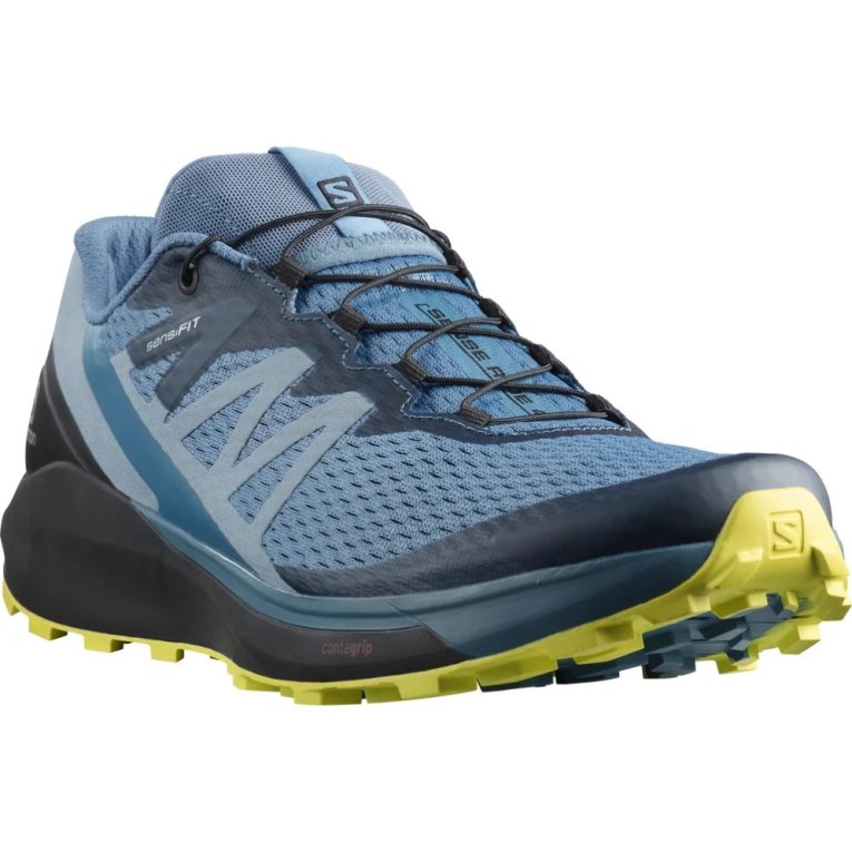 Tenis Para Trail Running Salomon Sense Ride 4 Hombre Azules | MX AJDU951